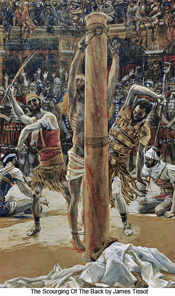 James Tissot The Scourging Of The Back